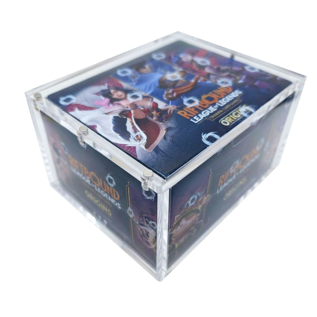 Protection acrylique premium pour display Riftbound : League of Legends TCG