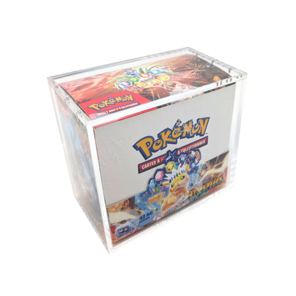 Protection acrylique pour display Pokémon ("basics by Gemshield")