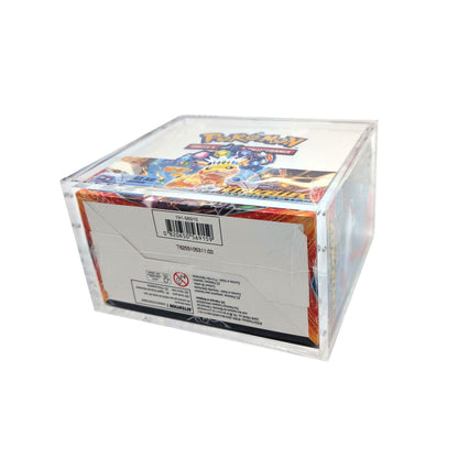 Protection acrylique pour display Pokémon ("basics by Gemshield")