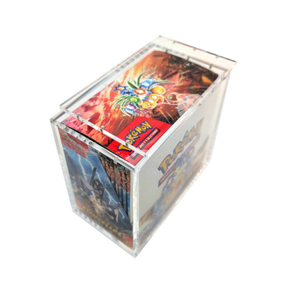 Protection acrylique pour display Pokémon ("basics by Gemshield")