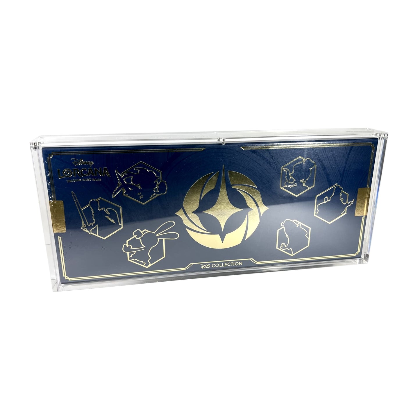 Protection acrylique premium pour coffret D23 Disney Lorcana