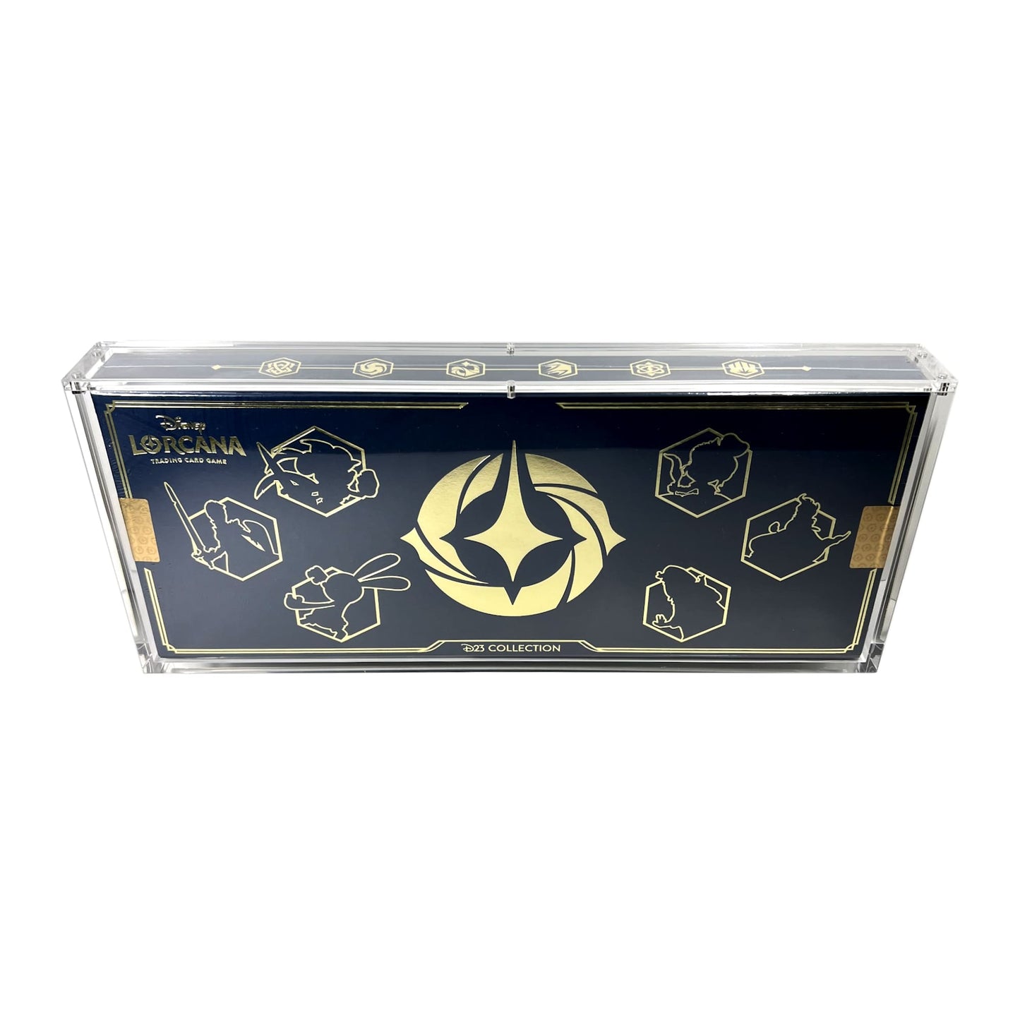 Protection acrylique premium pour coffret D23 Disney Lorcana