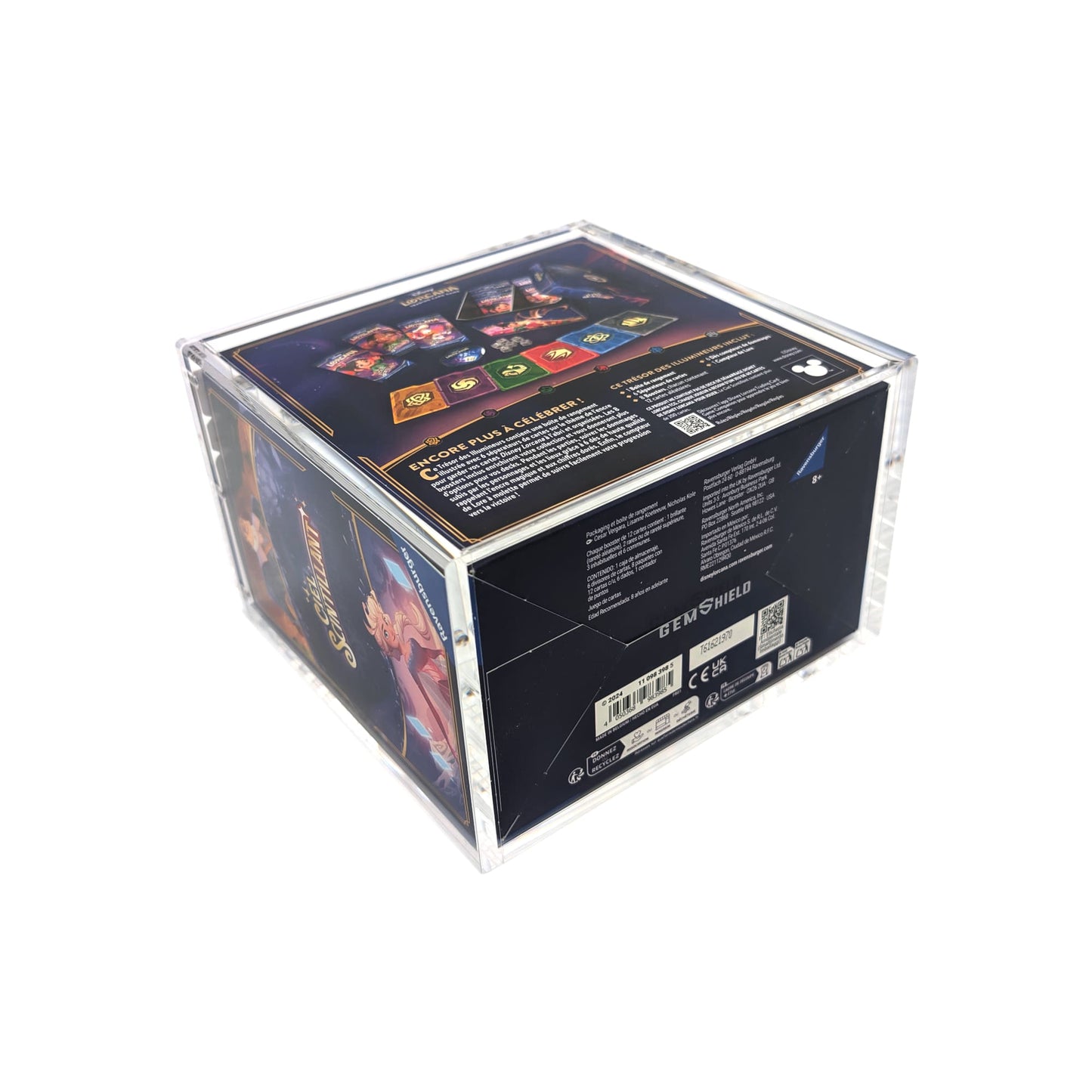 Protection acrylique premium pour Trove Pack Disney Lorcana