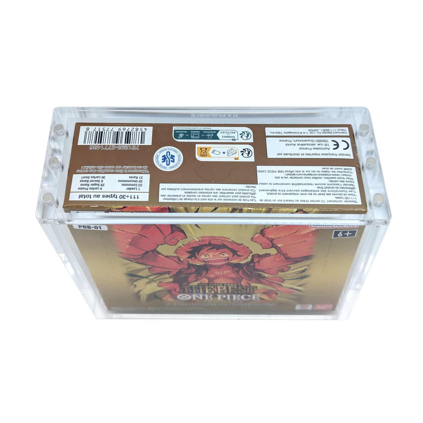 Protection acrylique premium pour Display One Piece US et FR PRB01
