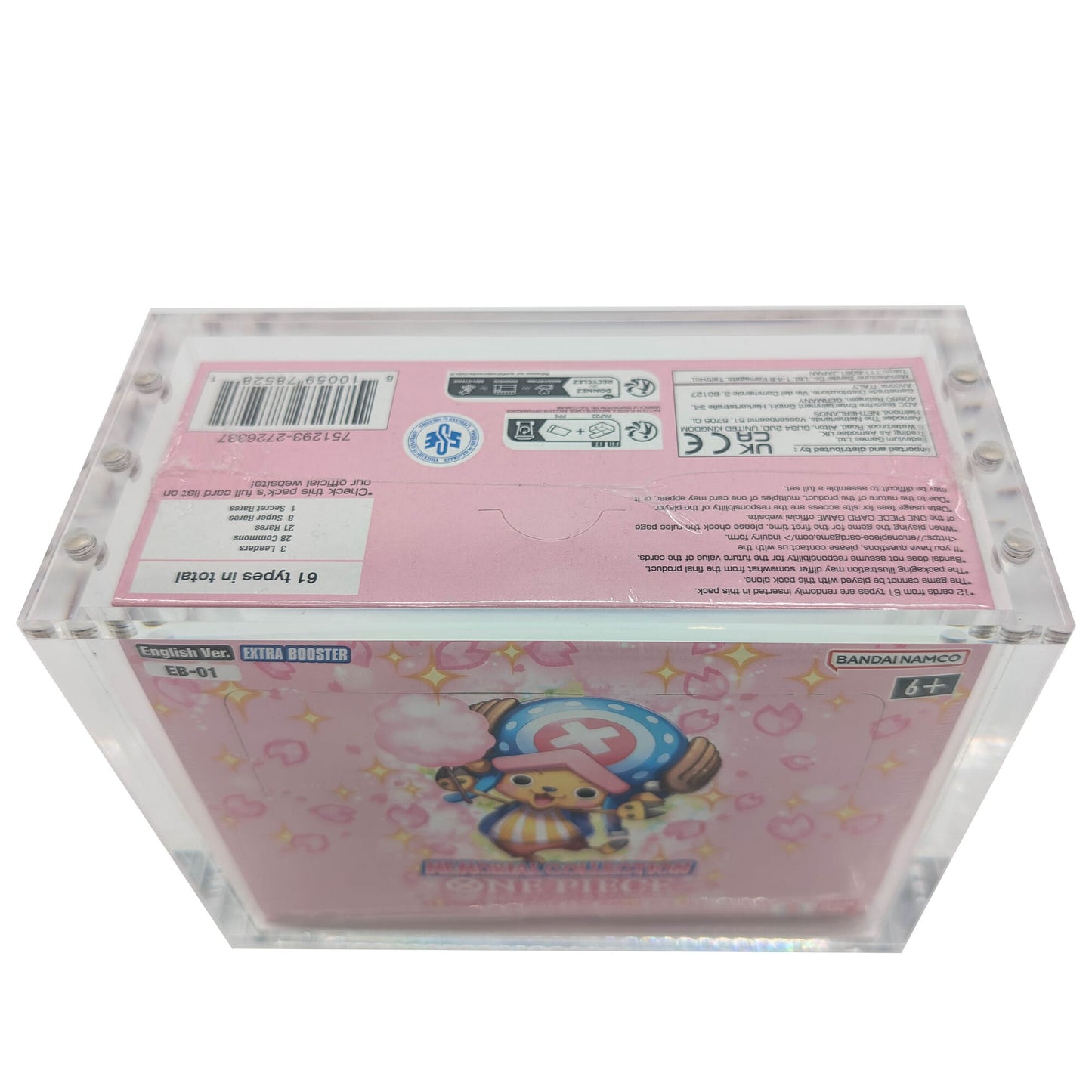 Protection acrylique pour display One Piece OP04 et après FR et US ("basics by Gemshield") (Copie)