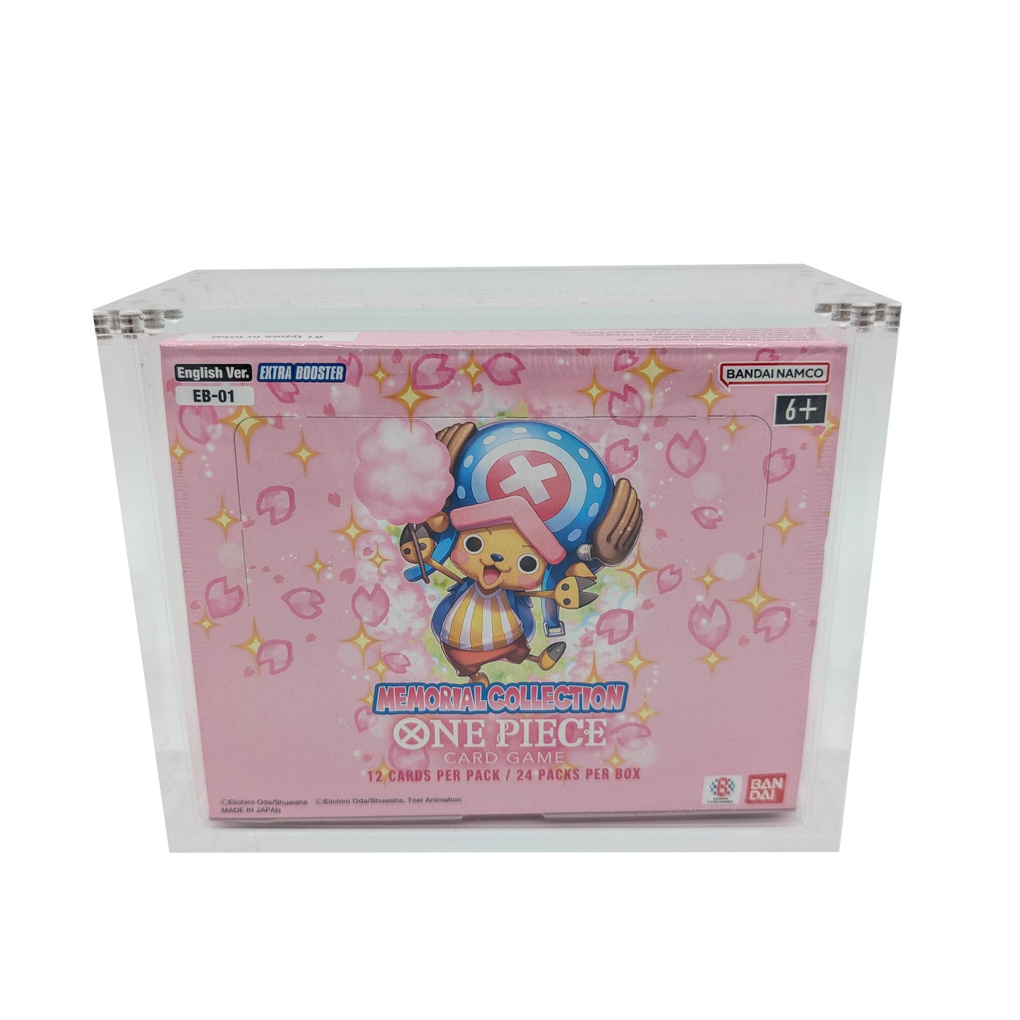 Protection acrylique pour display One Piece OP04 et après FR et US ("basics by Gemshield") (Copie)