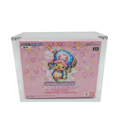 Protection acrylique pour display One Piece OP04 et après FR et US ("basics by Gemshield") (Copie)