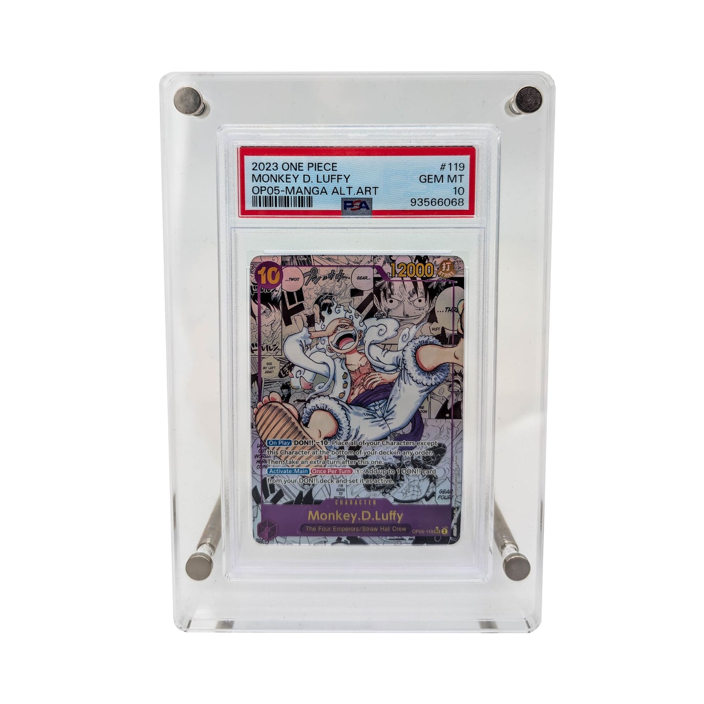 Présentoir acrylique pour cartes PSA X1 (compatible Collect Aura, CGC) (Copie)