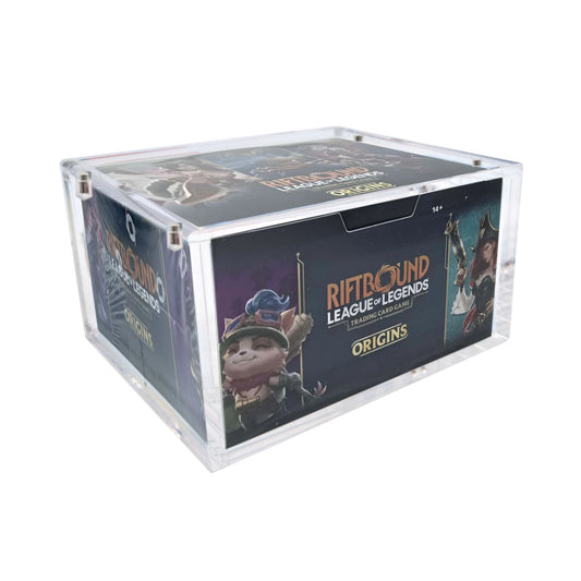 Protection acrylique premium pour display Riftbound : League of Legends TCG