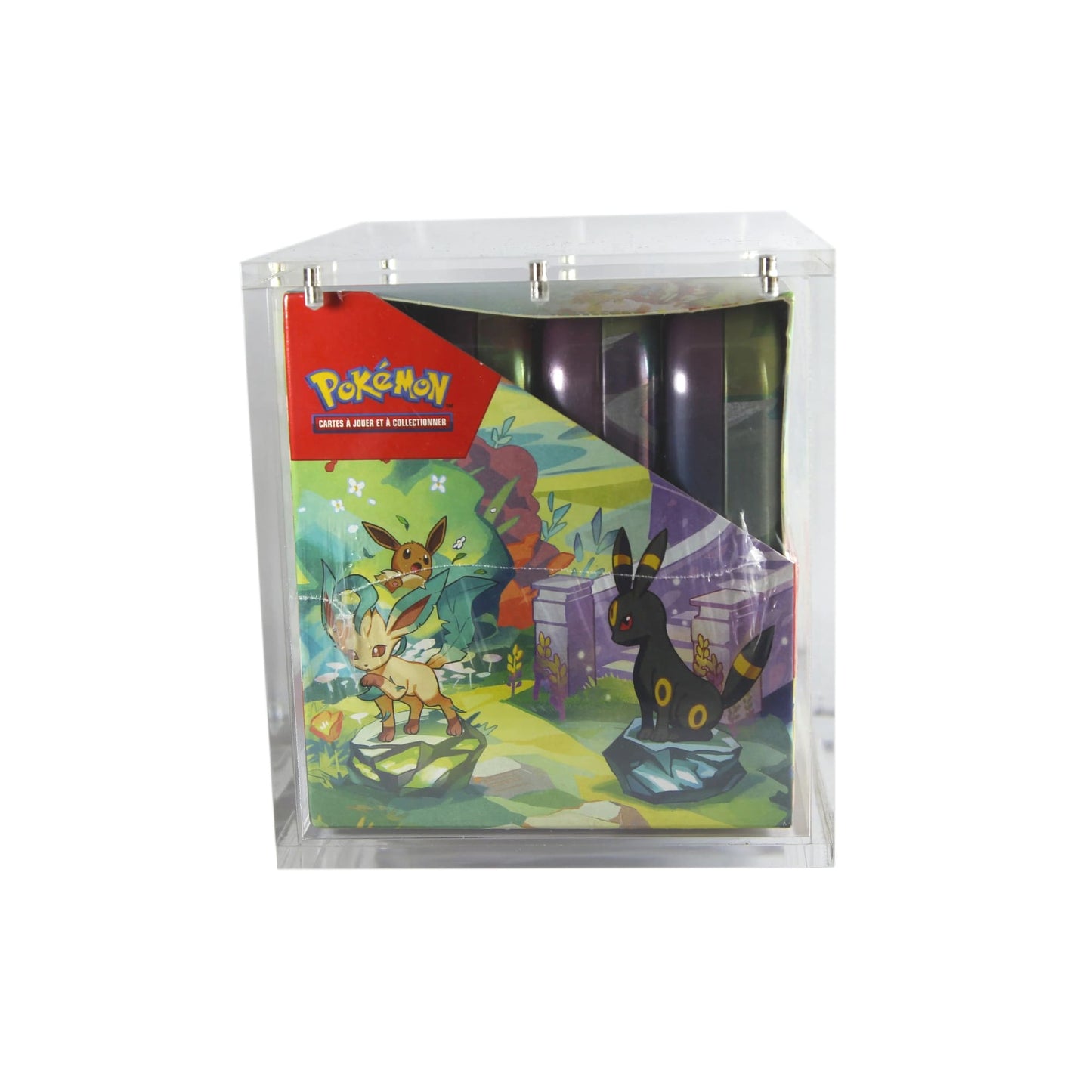Protection acrylique premium pour Display de 8 Mini Tins