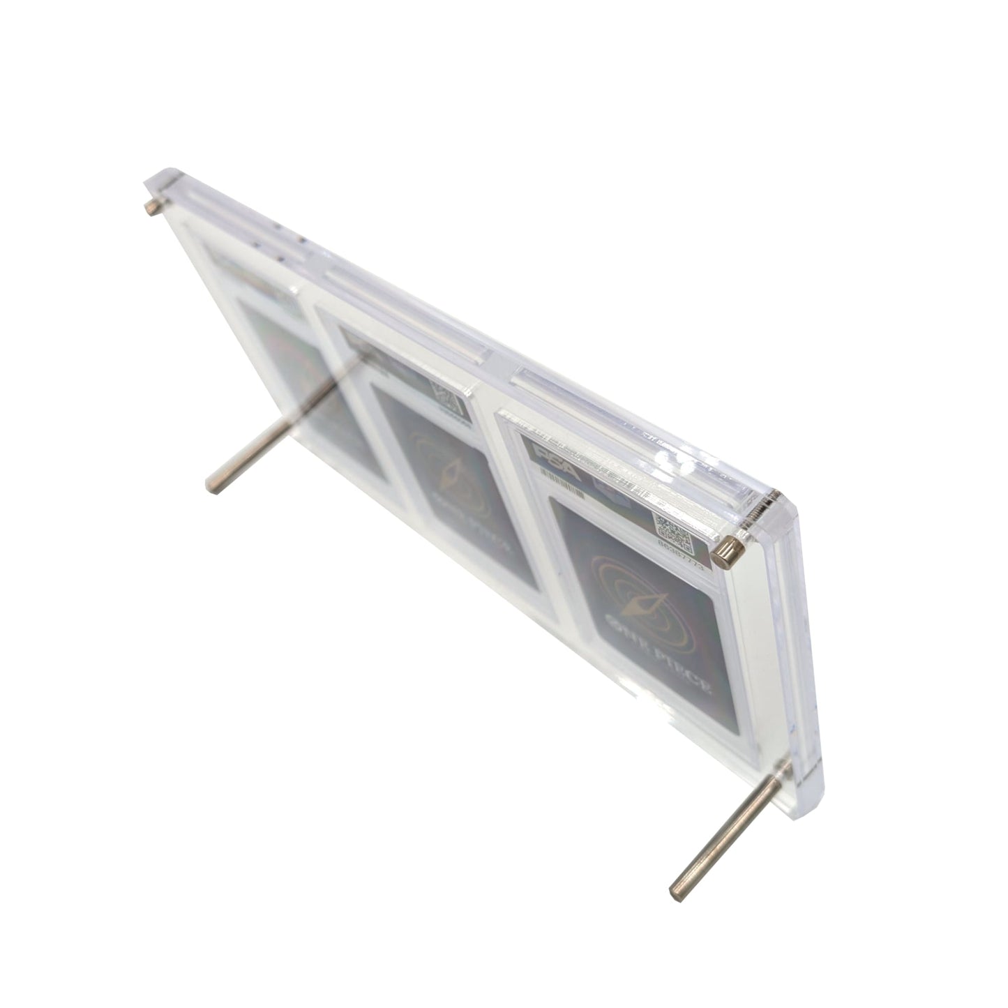 Présentoir Acrylique pour cartes PSA X3 (compatible Collect Aura, CGC)